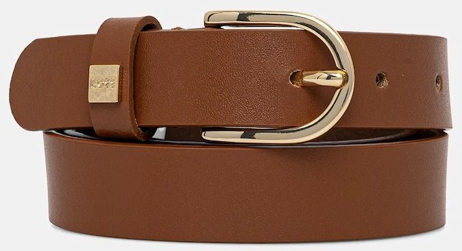 Kožený opasok BOSS Scarlet B. 2,5cm N-R