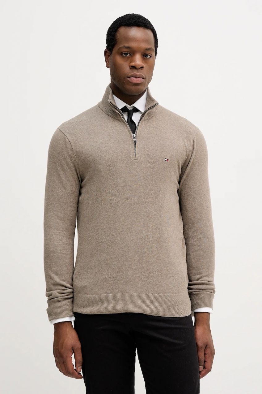 Sveter s prímesou kašmíru Tommy Hilfiger