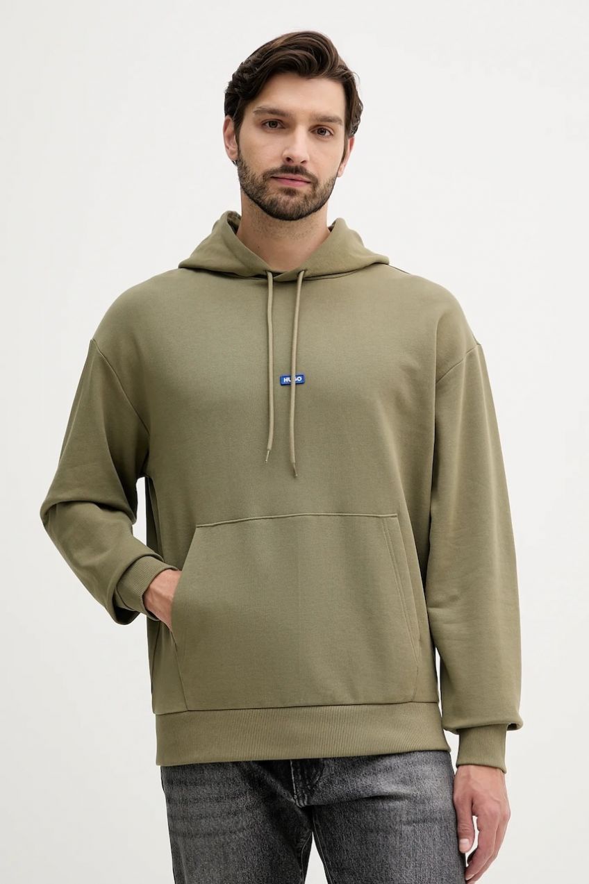 Bavlnená mikina Hugo Blue Nalonso