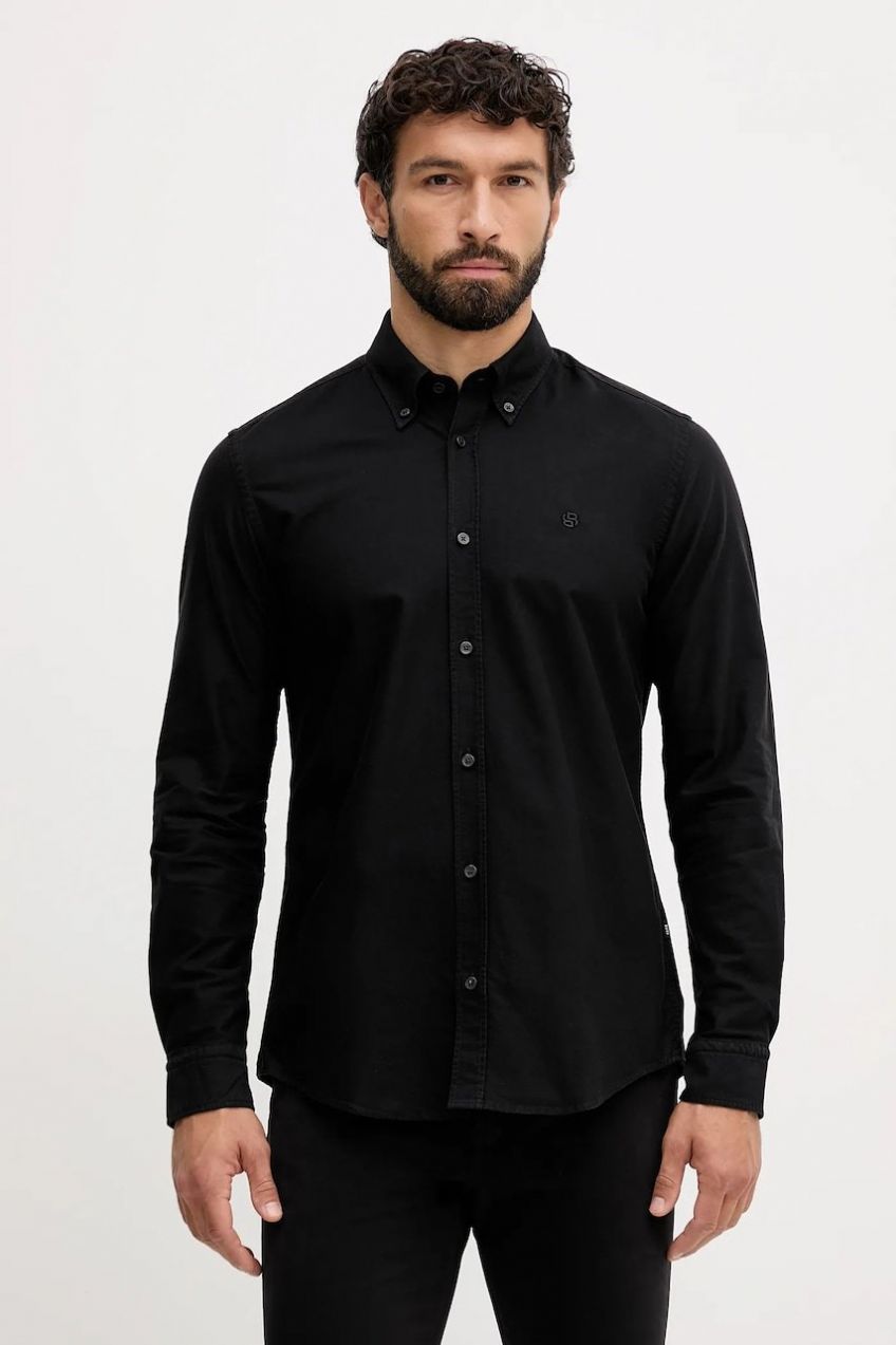 Bavlnená košeľa BOSS H-ROAN-BD-E-C1-253