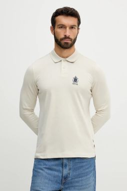 Bavlnené tričko s dlhým rukávom Aeronautica Militare