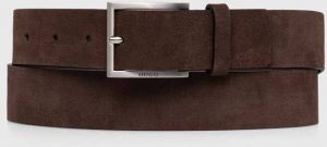 Semišový opasok HUGO Mirto_Sz35