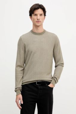 Sveter s prímesou vlny BOSS H-Habito