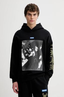 Bavlnená mikina Hugo Blue HUGO x Jujutsu Kaisen
