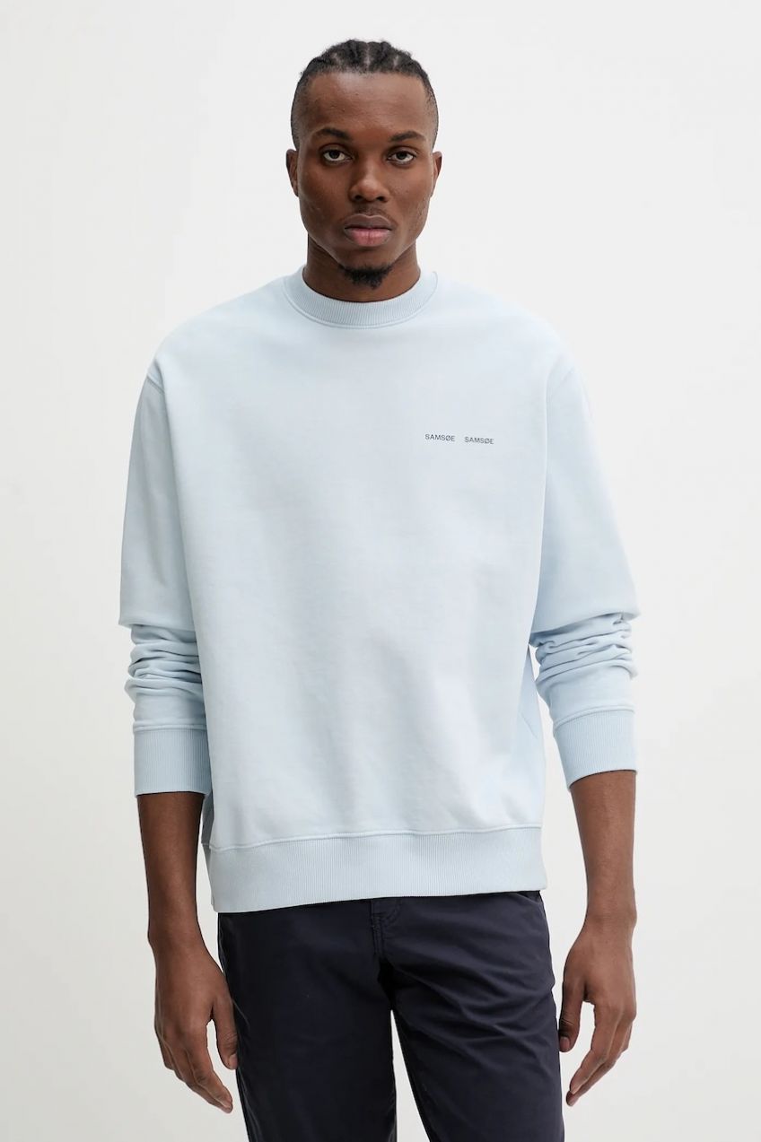 Bavlnená mikina Samsoe Samsoe Norsbro