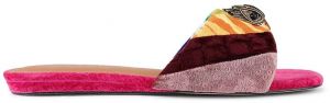 Kožené šľapky Kurt Geiger London Kensington Flat Sandal