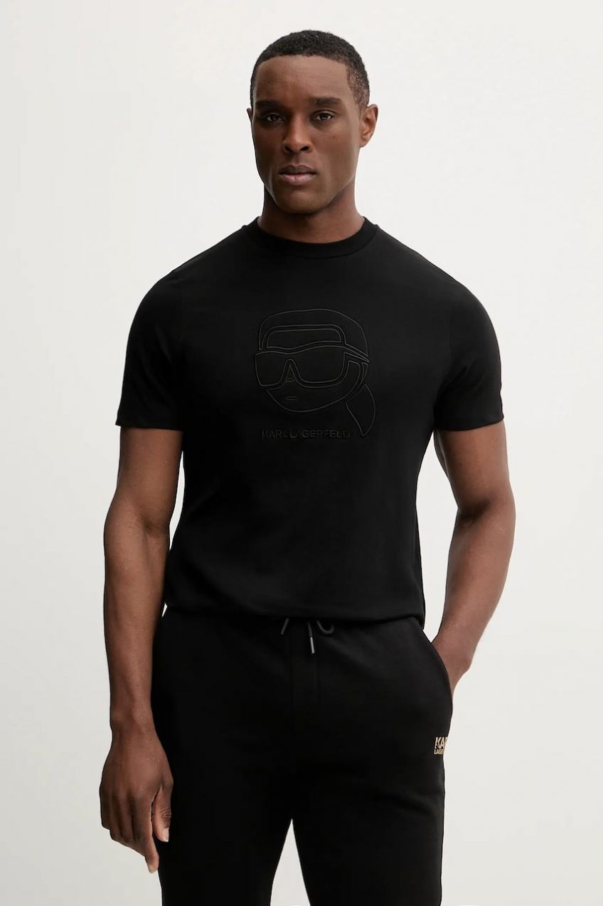 Bavlnené tričko Karl Lagerfeld