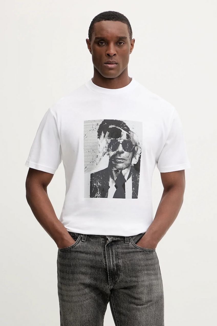 Bavlnené tričko Karl Lagerfeld