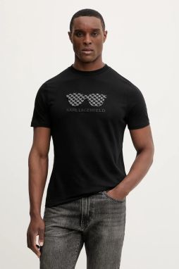 Bavlnené tričko Karl Lagerfeld