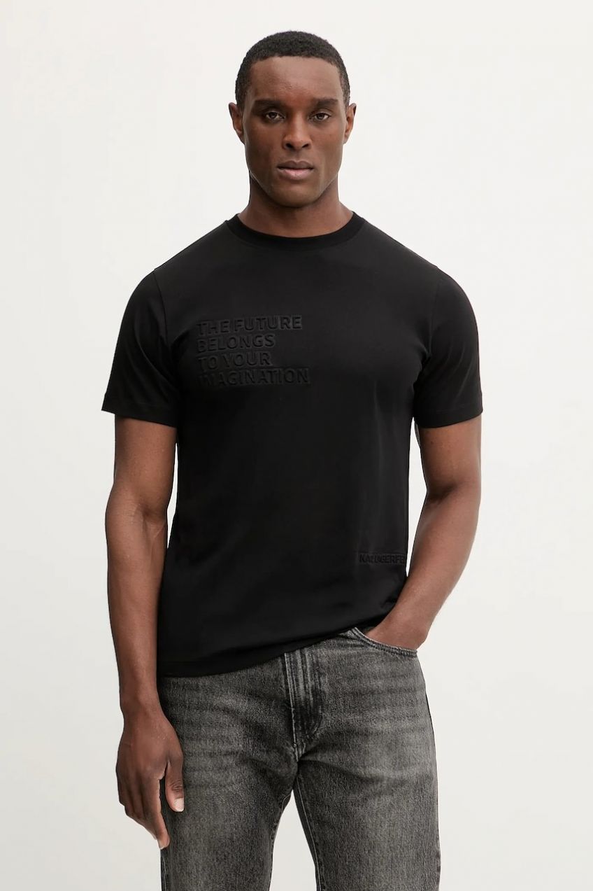 Bavlnené tričko Karl Lagerfeld