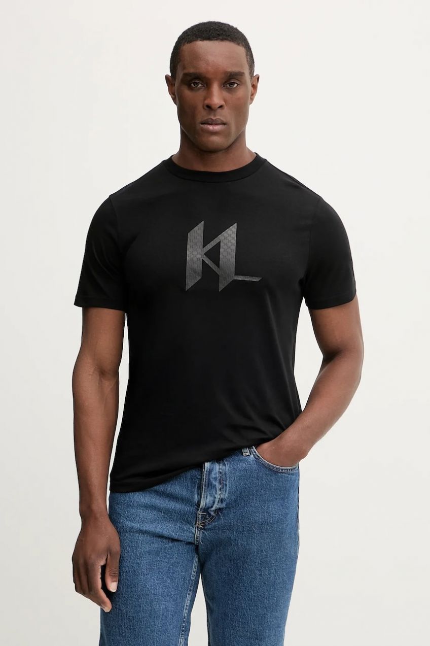Bavlnené tričko Karl Lagerfeld