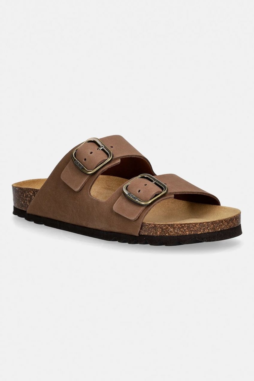 Nubukové šľapky Scholl JOSEPHINE