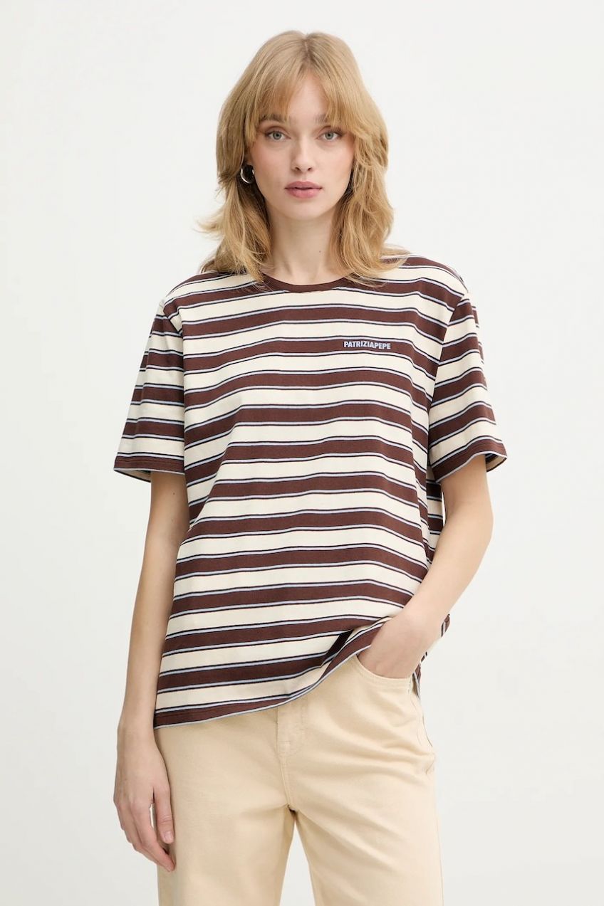 Bavlnené tričko Patrizia Pepe