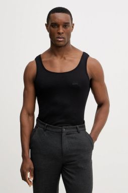 Bavlnené tričko BOSS TankTop3P RibClassic 3-pak