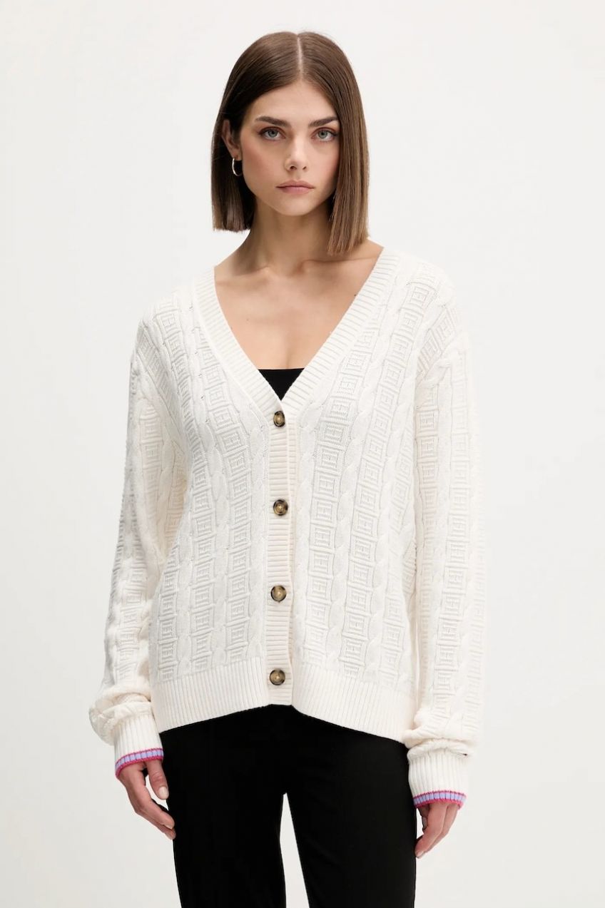 Bavlnený kardigán Tommy Jeans