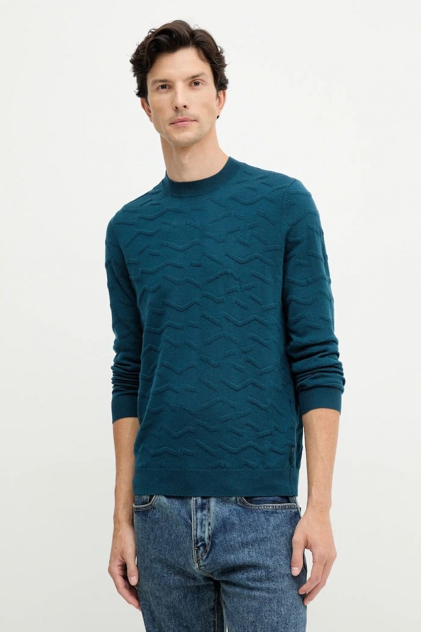 Sveter s prímesou vlny Armani Exchange