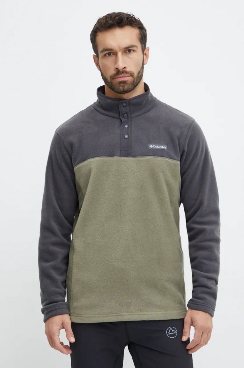 Športová mikina Columbia Steens Mountain Half Snap
