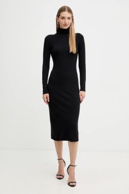 Šaty s prímesou vlny Weekend Max Mara OCROMA