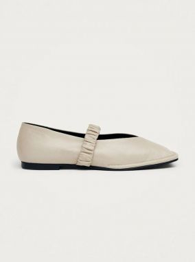 Kožené balerínky Alohas Lautan