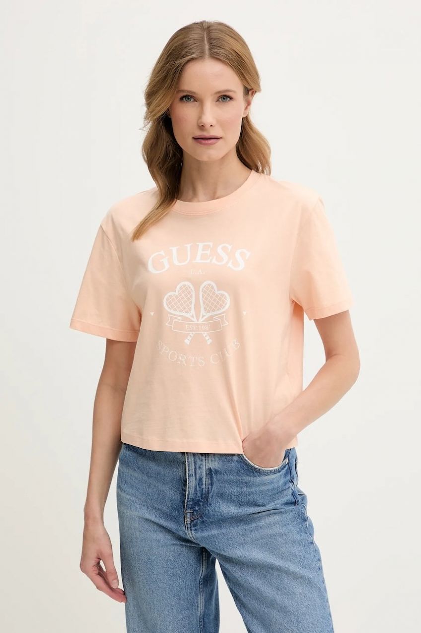Bavlnené tričko Guess