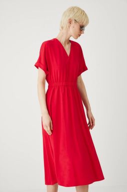 Šaty s prímesou ľanu Medicine