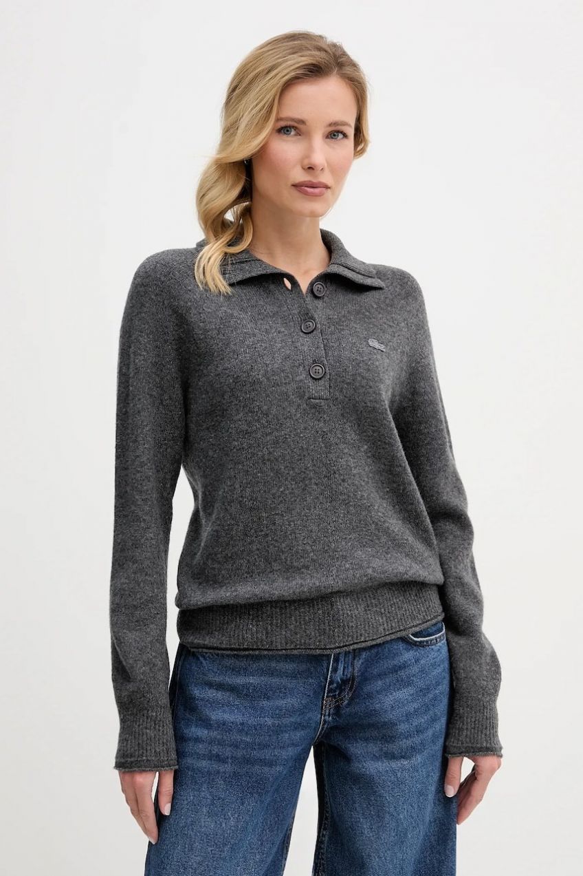 Vlnený sveter Lacoste