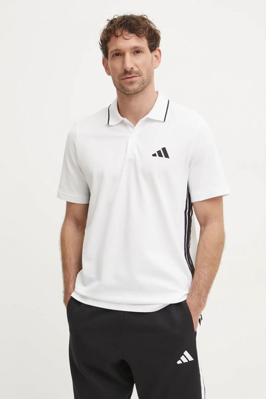 Bavlnené polo tričko adidas Essentials