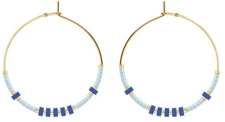 Pozlátené náušnice Lilou