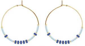 Pozlátené náušnice Lilou