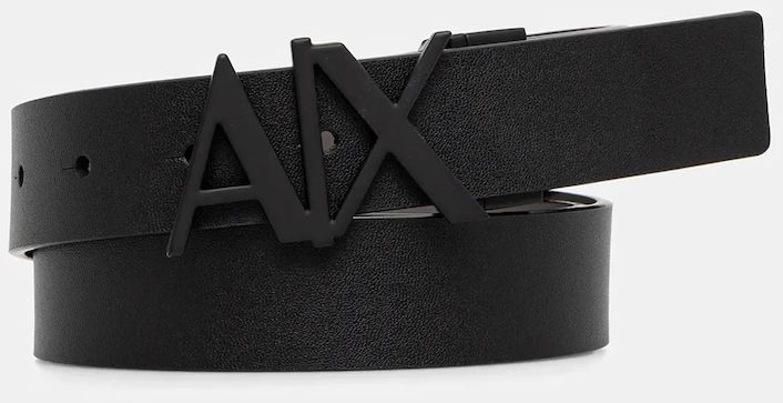 Obojstranný kožený opasok Armani Exchange