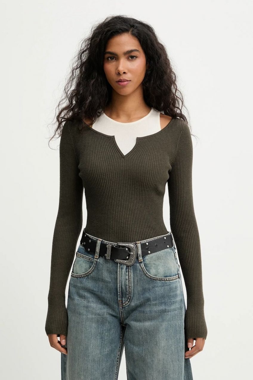 Sveter s prímesou vlny Miss Sixty