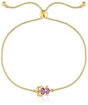 Strieborný pozlátený náramok Tous Bold Bear Lab