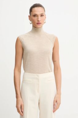 Vlnená vesta BOSS Fipini