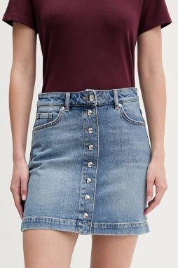 Rifľová sukňa HUGO Gilvie