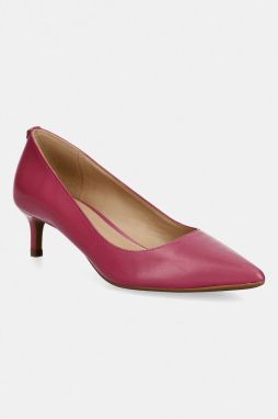 Kožené lodičky MICHAEL Michael Kors Alina Flex Kitten Pump