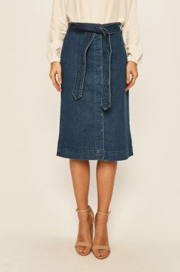 Vero Moda - Rifľová sukňa