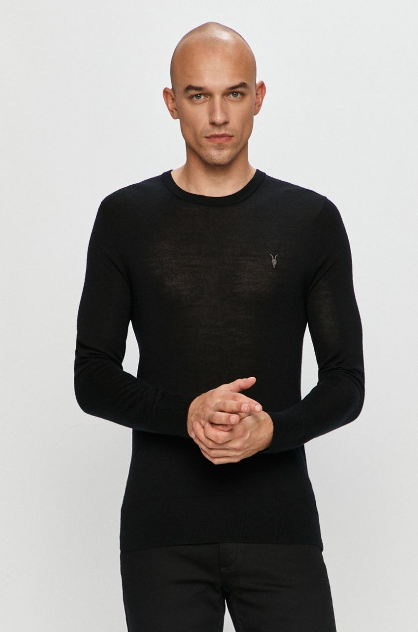 AllSaints - Sveter Mode Merino Crew