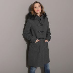 Blancheporte Jednofarebný kabát duffle-coat s kapucňou  galéria