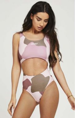 Swimsuit Pink Camo Sik Silk XS