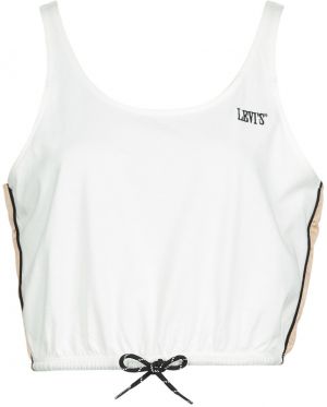 Tielka a tričká bez rukávov Levis  GINGER NYLON PIECED TANK TOFU, TOASTED ALMOND   CAVIAR