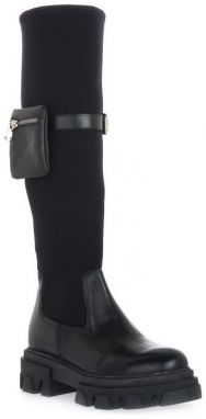 Čižmy do mesta Priv Lab  VITELLO NERO