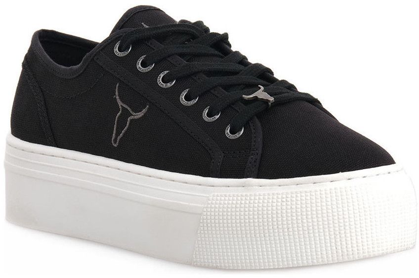 Módne tenisky Windsor Smith  RUBY CANVAS BLACK