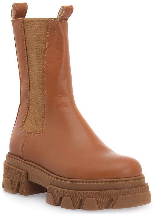 Nízke čižmy Priv Lab  VITELLO CUOIO