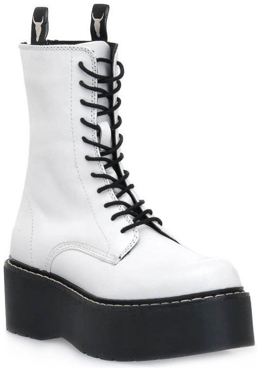 Čižmičky Windsor Smith  LENNOX WHITE