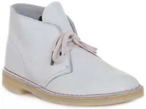 Čižmy Clarks  DESERT BOOT M WHITE
