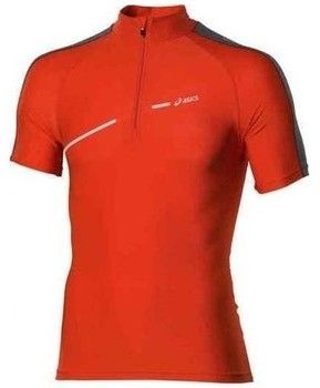 Tričká s krátkym rukávom Asics  1 2 Zip Top