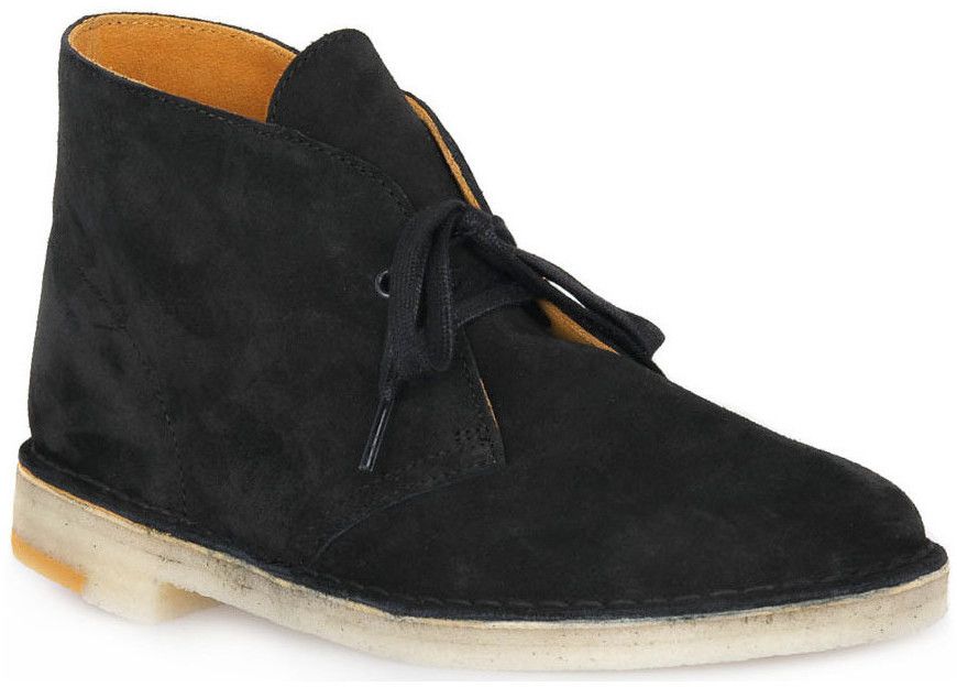 Čižmy Clarks  DESERT BOOT BLKCOM