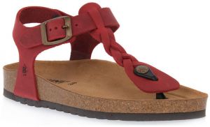Sandále Bioline  994 ROSSO INGRASSATO
