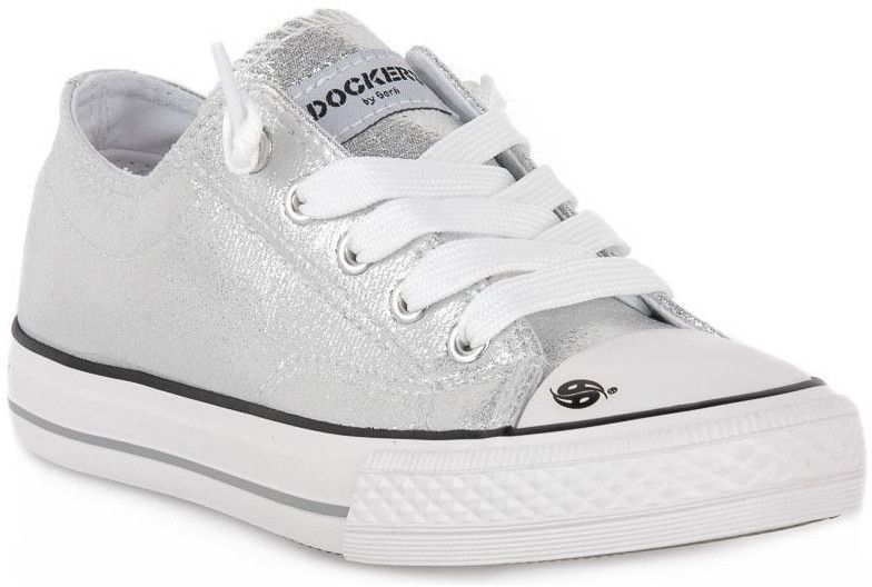 Nízke tenisky Dockers  550 SILBER