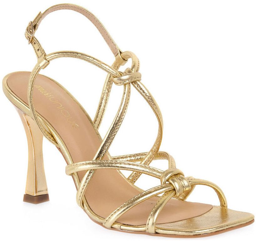 Sandále Miss Unique  UNIQUE   CRISTAL OURO